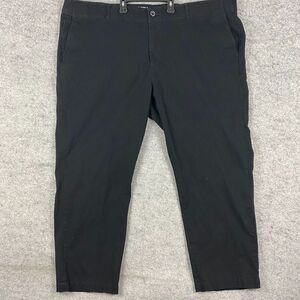 Dixxon pants mens 51x28 Chino dress pocket zip stretch Straight elastic waste